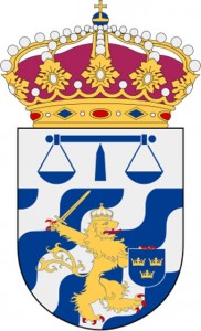 Göteborgs Tingsrätts vapen.