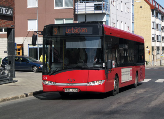 Trådlöst internet inget för Luleå Lokaltrafik. Foto: Ulo Maasing.
