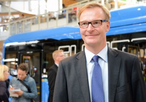 Volvo Bussars vd Olof Persson. Arkivbild: Ulo Maasing.