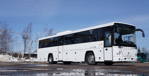 Golaz Voyage från ryska GAZ på Scaniachassi.