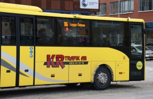 KR Trafik är en stor operatör norr om Mälardalen, bland annat som här i Uppland. Foto: Ulo Maasing-
