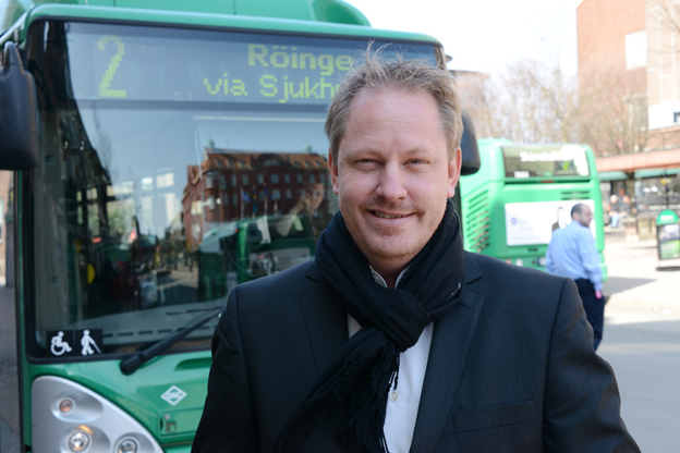 Henrik Dagnäs lämnar Skånetrafiken och blir marknadsdirektör i Nobinakoncernen. Foto: Ulo Maasing.