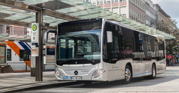 Mercedes-Benz stadsbuss Citaro. Daimler Buses försäljning av kompletta bussar ökar rejält i Västeuropa. Foto: Daimler Buses.