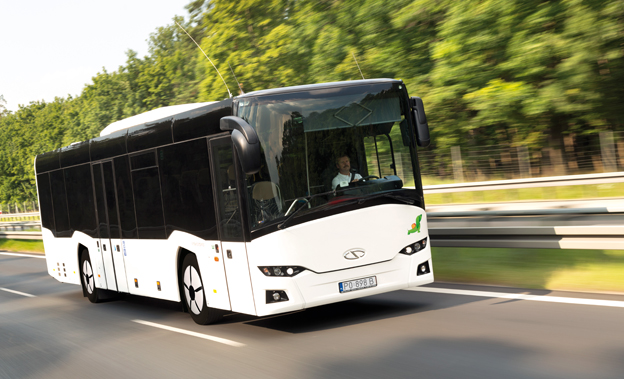 Italien börjar bli en betydande marknad för Solaris´ linjevagn InterUrbino 12. Foto: Solaris.