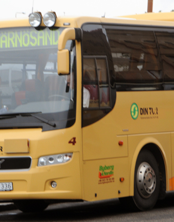 Kontantstopp infördes på fredagen på bussarna i Västernorrlands län. Foto: Ulo Maasing.
