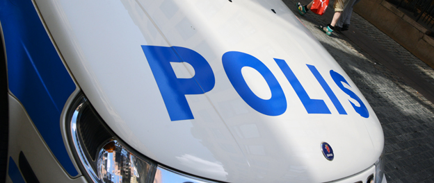 Stockholmspolisen varnar för inbrott i turistbussar. Foto: Ulo Maasing.