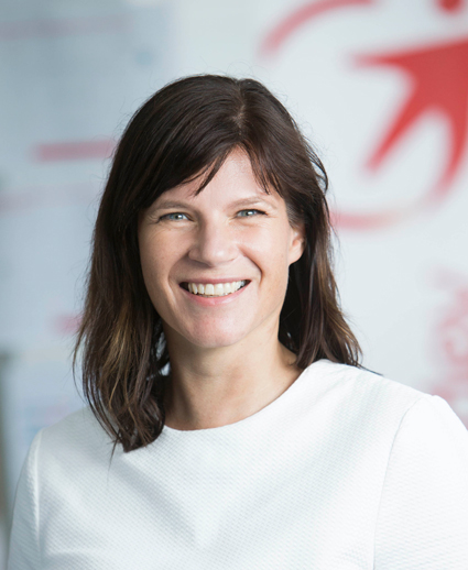 Eva Tiséus, kommunikations- och marknadsdirektör, Transdev Sverige.