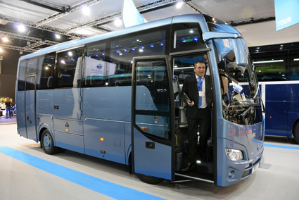 Midibussen MD7 var Temsas andra nyhet på Busworld. Foto: Ulo Maasing.