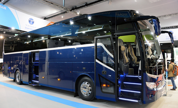 Temsa lanserar nu sin turistbuss Maraton i europeiskt utförande. Foto: Ulo Maasing.