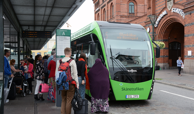 Resandet med MalmöExpressen fortsätter att öka starkt. Foto: Ulo MAasing.