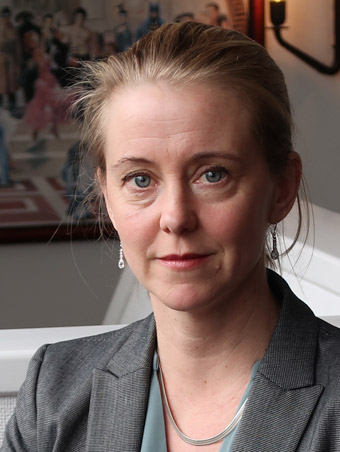 Annika Nordin, förhandlingschef på Sveriges Bussföretag. Foto: Paula Isaksson.