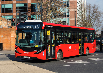 ADL Enviro200 visas också i Kortrijk. Foto: ADL.