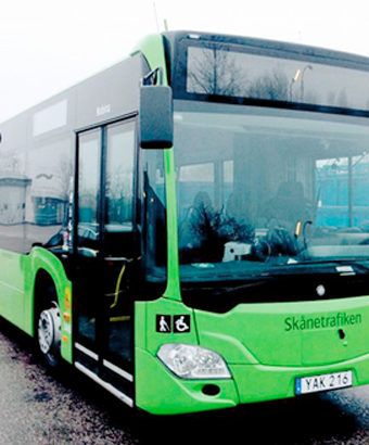 Fler stadsbussar i Malmö får infotainmentsystem.