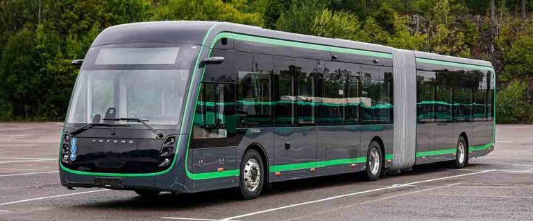 Nya bussar för Europa från Yutong